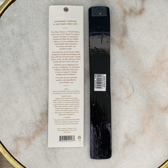 Incense and holder - black and blue - Picture 4 of 4